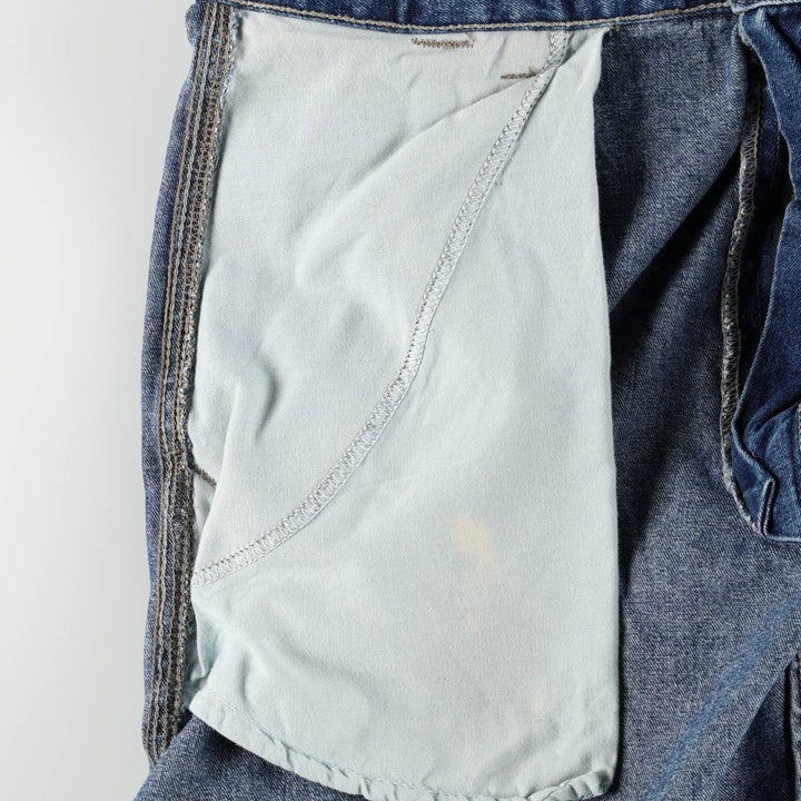 Wrangler denim cargo pants, men's size W38 (approx.) cotton blue type Vintage Second Hand