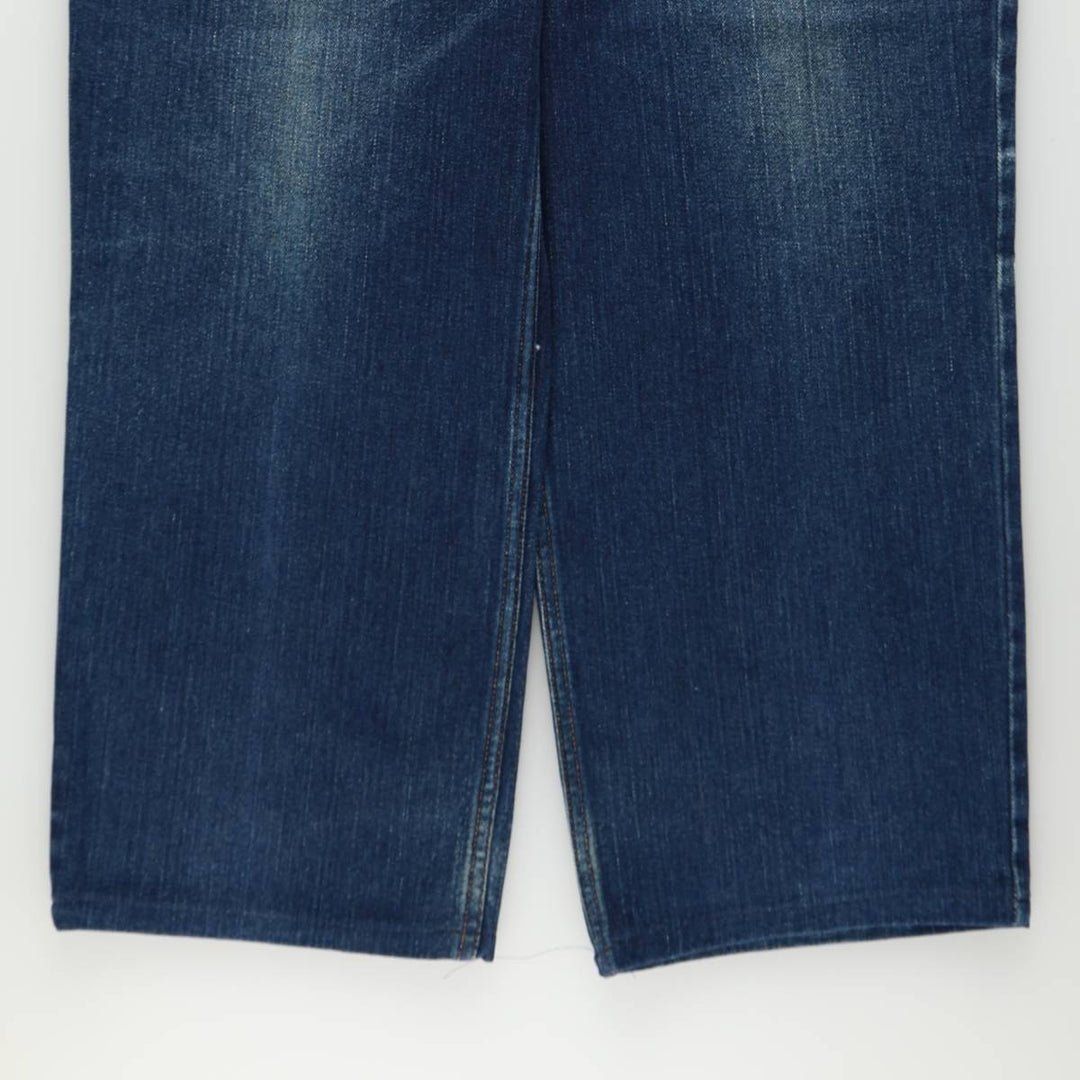 90'S Tommy Hilfiger tapered denim pants, men's size W36 (approx.) cotton blue type Vintage Second Hand
