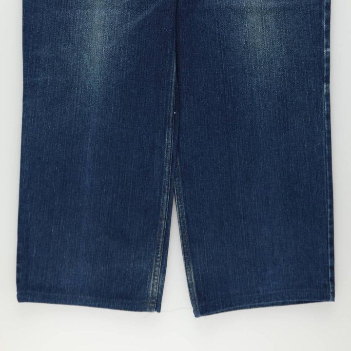 90'S Tommy Hilfiger tapered denim pants, men's size W36 (approx.) cotton blue type Vintage Second Hand