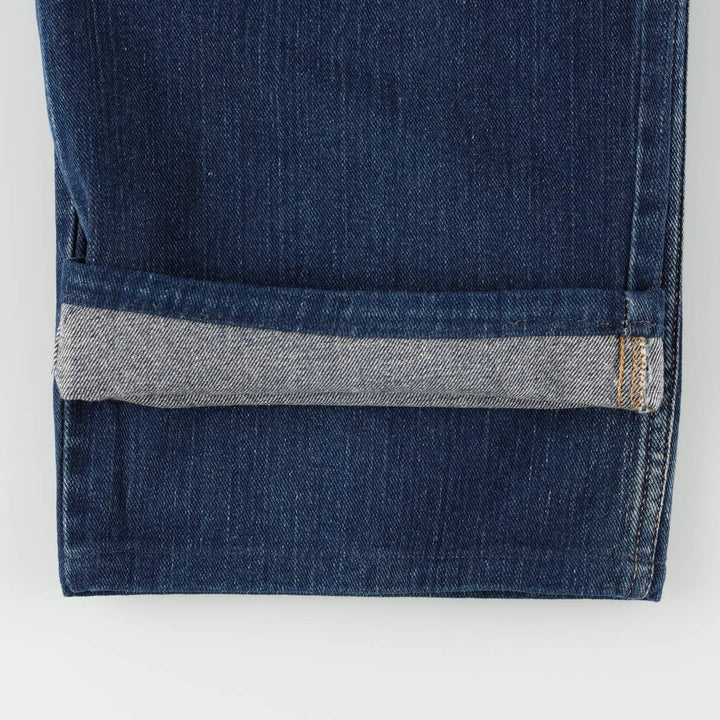 90'S Tommy Hilfiger tapered denim pants, men's size W36 (approx.) cotton blue type Vintage Second Hand
