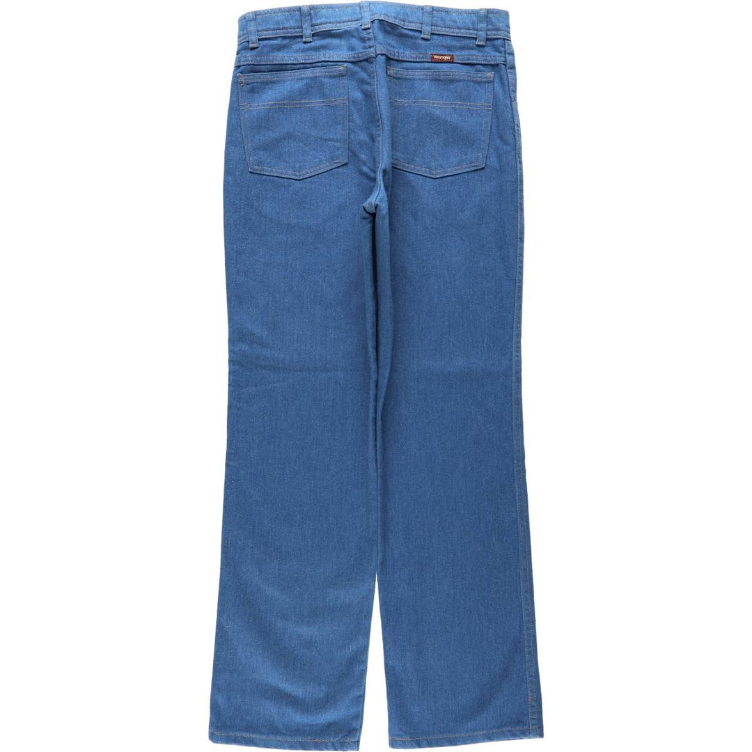 2000'S Wrangler Regular Fit Tapered Denim Pants, Men's Size W33 (approx.) cotton blue type Vintage Second Hand