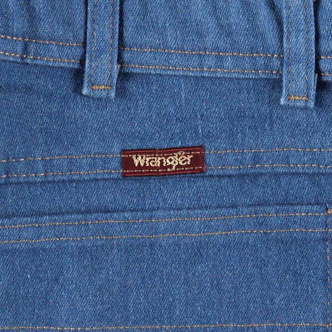 2000'S Wrangler Regular Fit Tapered Denim Pants, Men's Size W33 (approx.) cotton blue type Vintage Second Hand