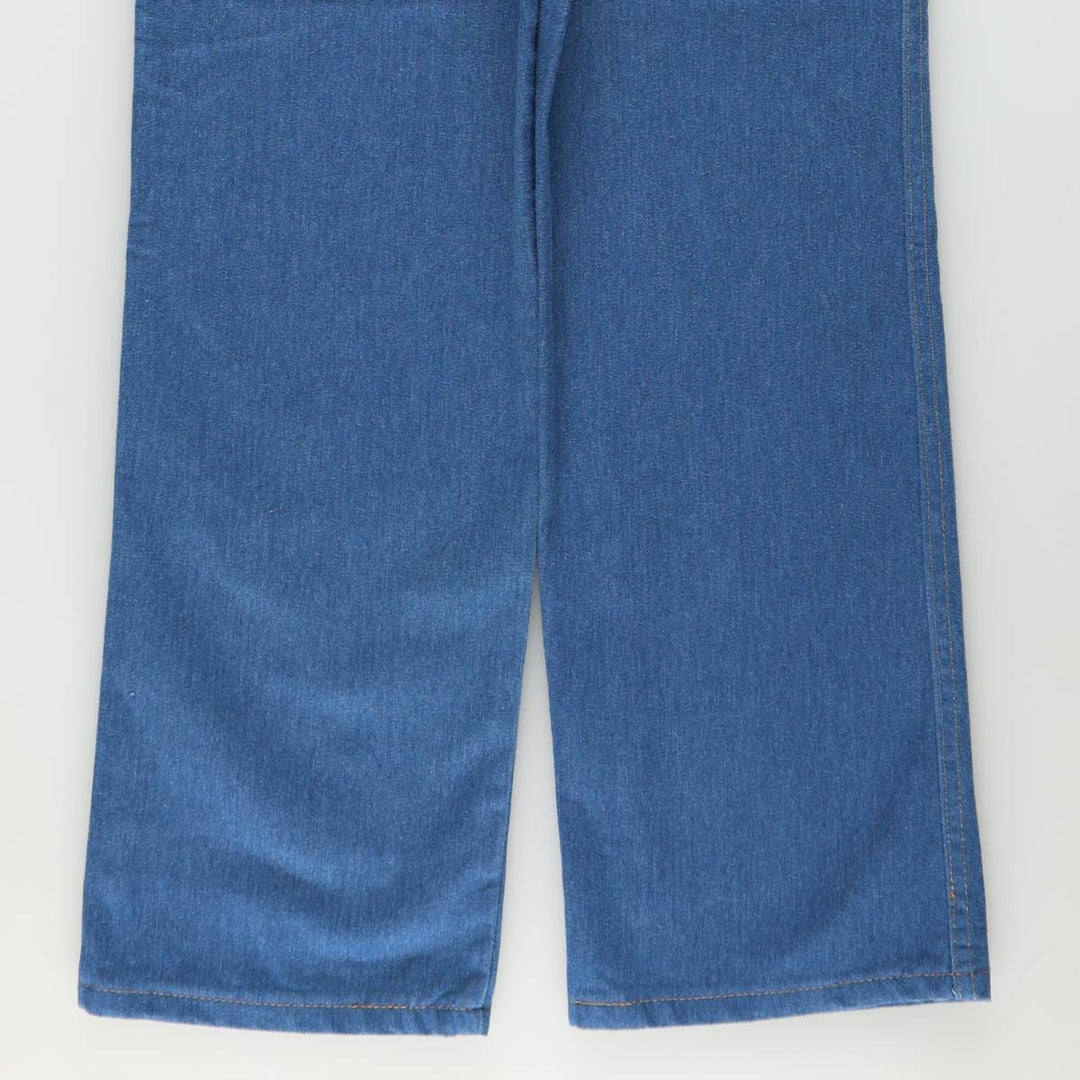 2000'S Wrangler Regular Fit Tapered Denim Pants, Men's Size W33 (approx.) cotton blue type Vintage Second Hand