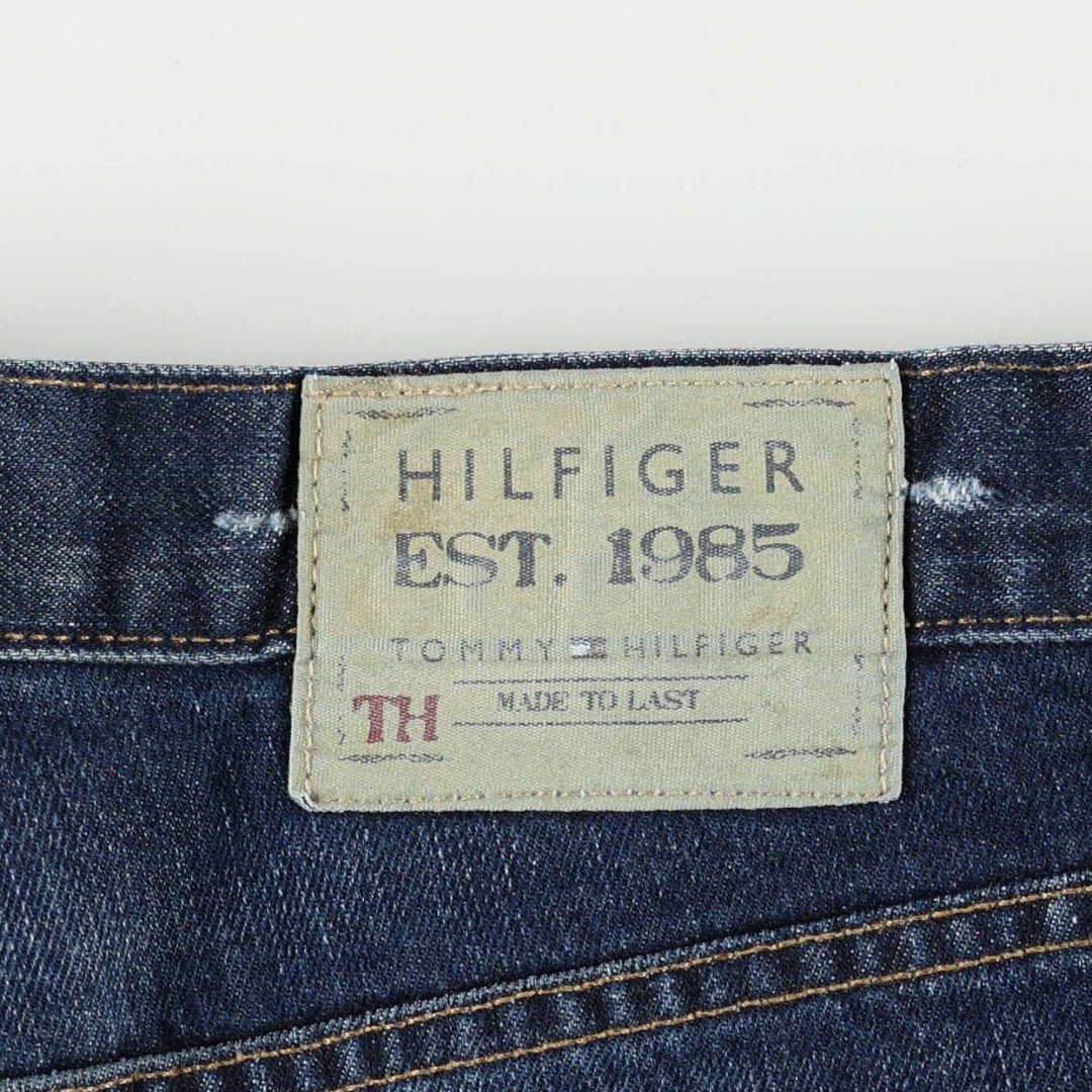 2000'S Tommy Hilfiger Straight Denim Pants, Men's W35 (approx.) unclear blue type Vintage Second Hand