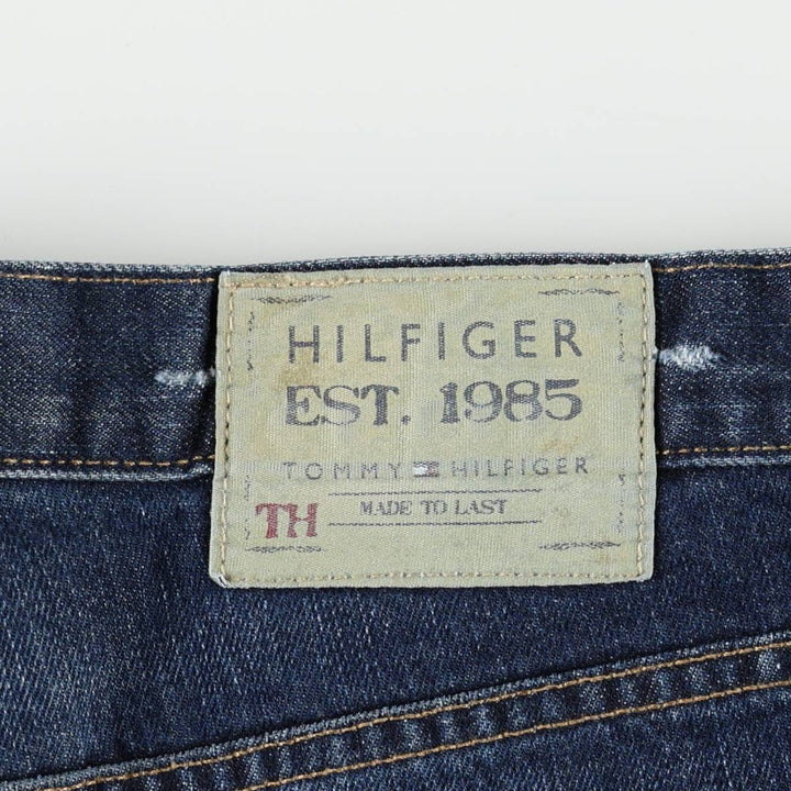 2000'S Tommy Hilfiger Straight Denim Pants, Men's W35 (approx.) unclear blue type Vintage Second Hand