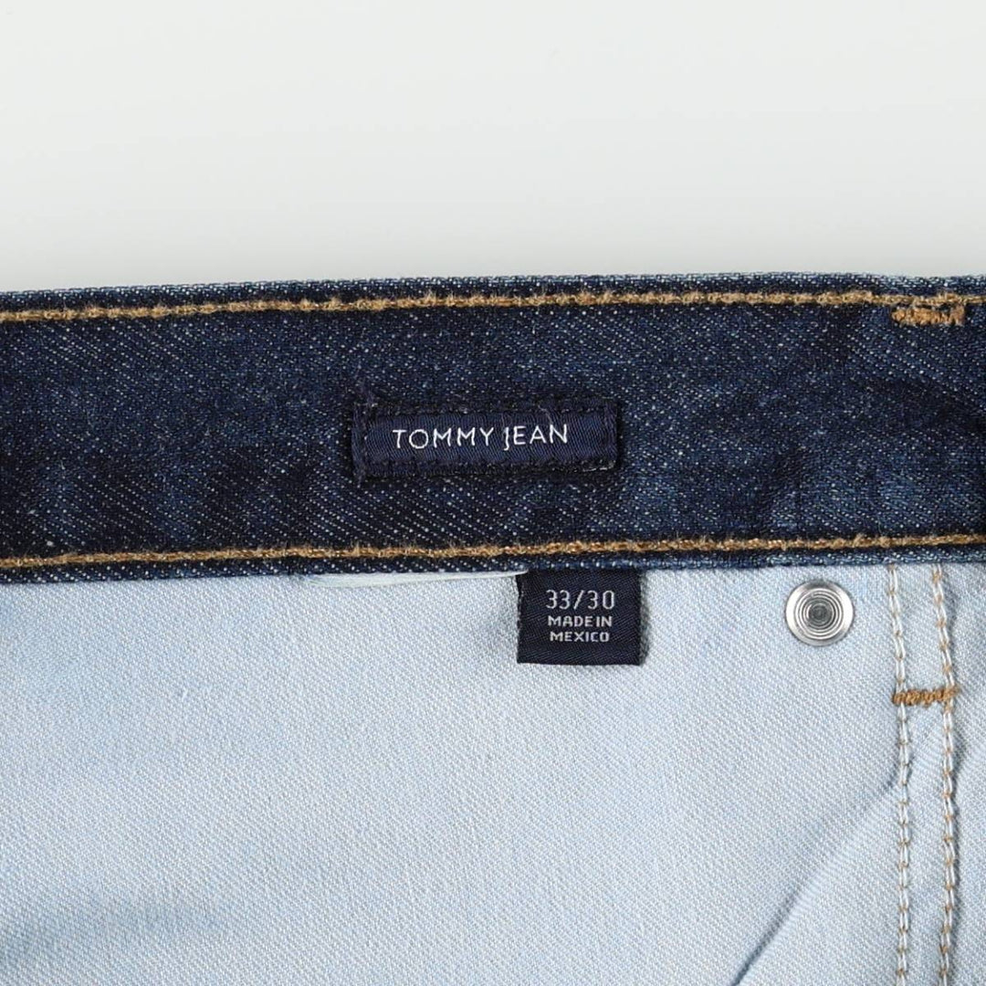 2000'S Tommy Hilfiger Straight Denim Pants, Men's W35 (approx.) unclear blue type Vintage Second Hand