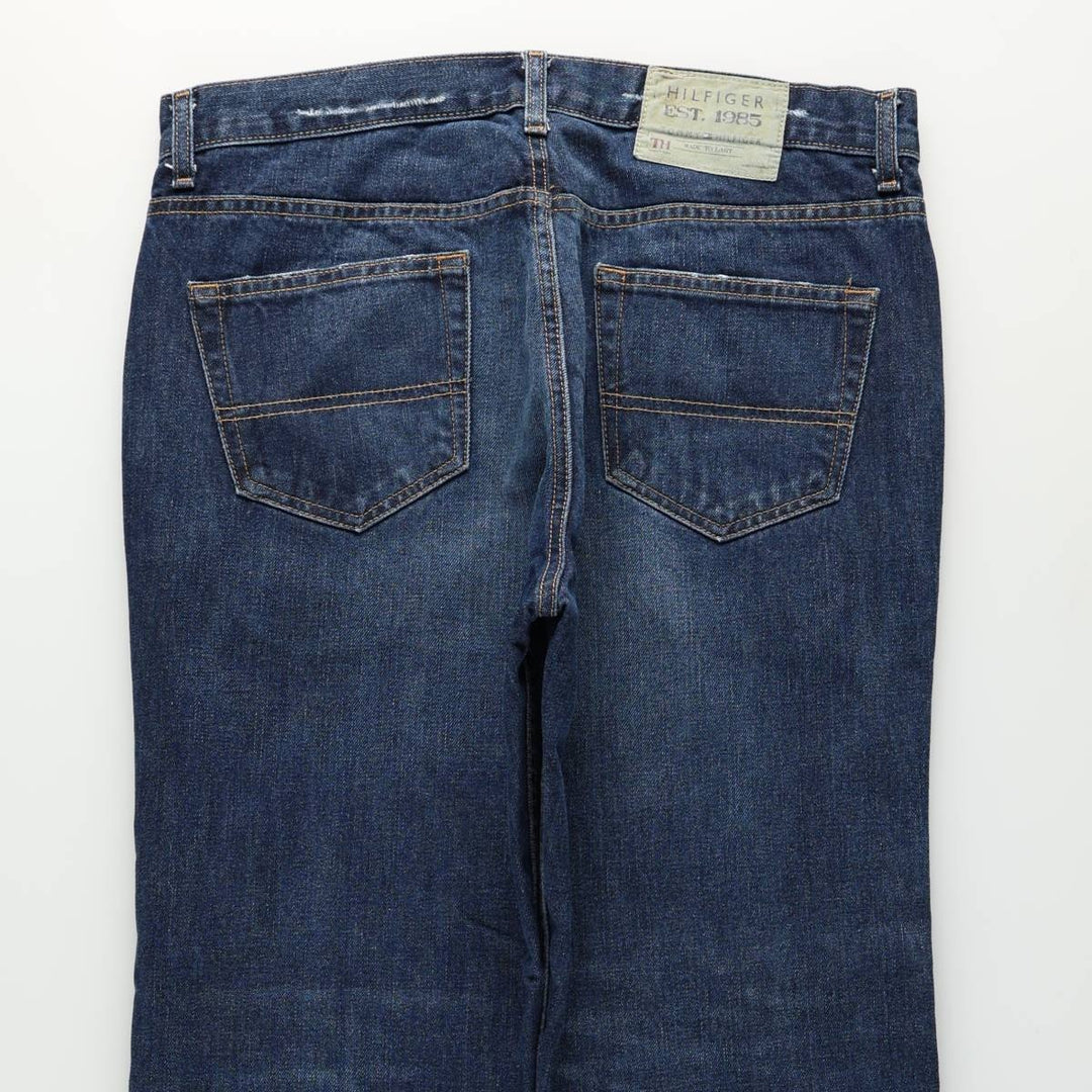2000'S Tommy Hilfiger Straight Denim Pants, Men's W35 (approx.) unclear blue type Vintage Second Hand