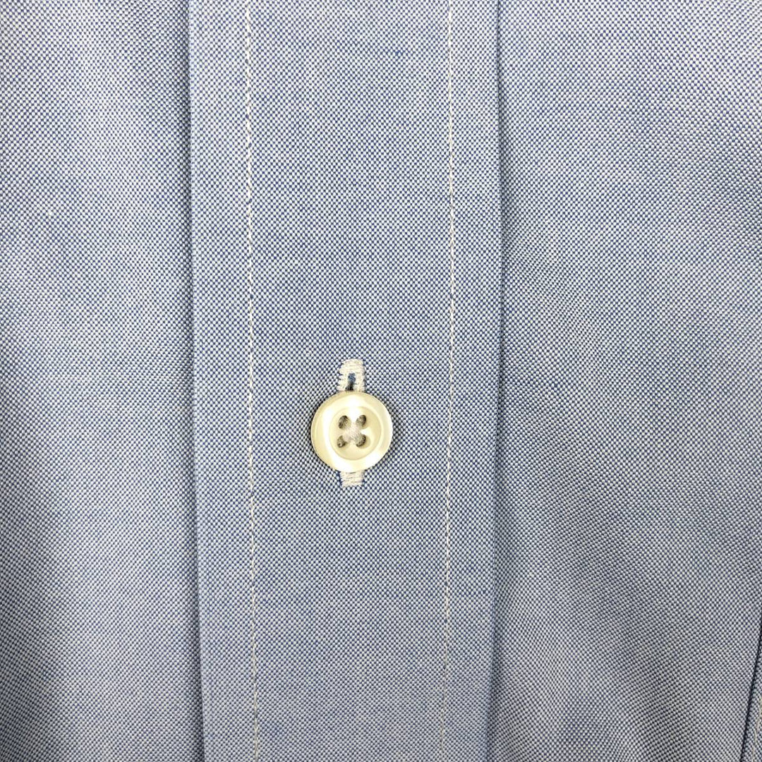 Brooks Brothers Est.1818 REGENT Long-Sleeve Button-Down Shirt, Men's Size S (approx.) Supima Cotton navy blue type Vintage Second Hand