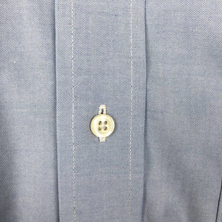 Brooks Brothers Est.1818 REGENT Long-Sleeve Button-Down Shirt, Men's Size S (approx.) Supima Cotton navy blue type Vintage Second Hand