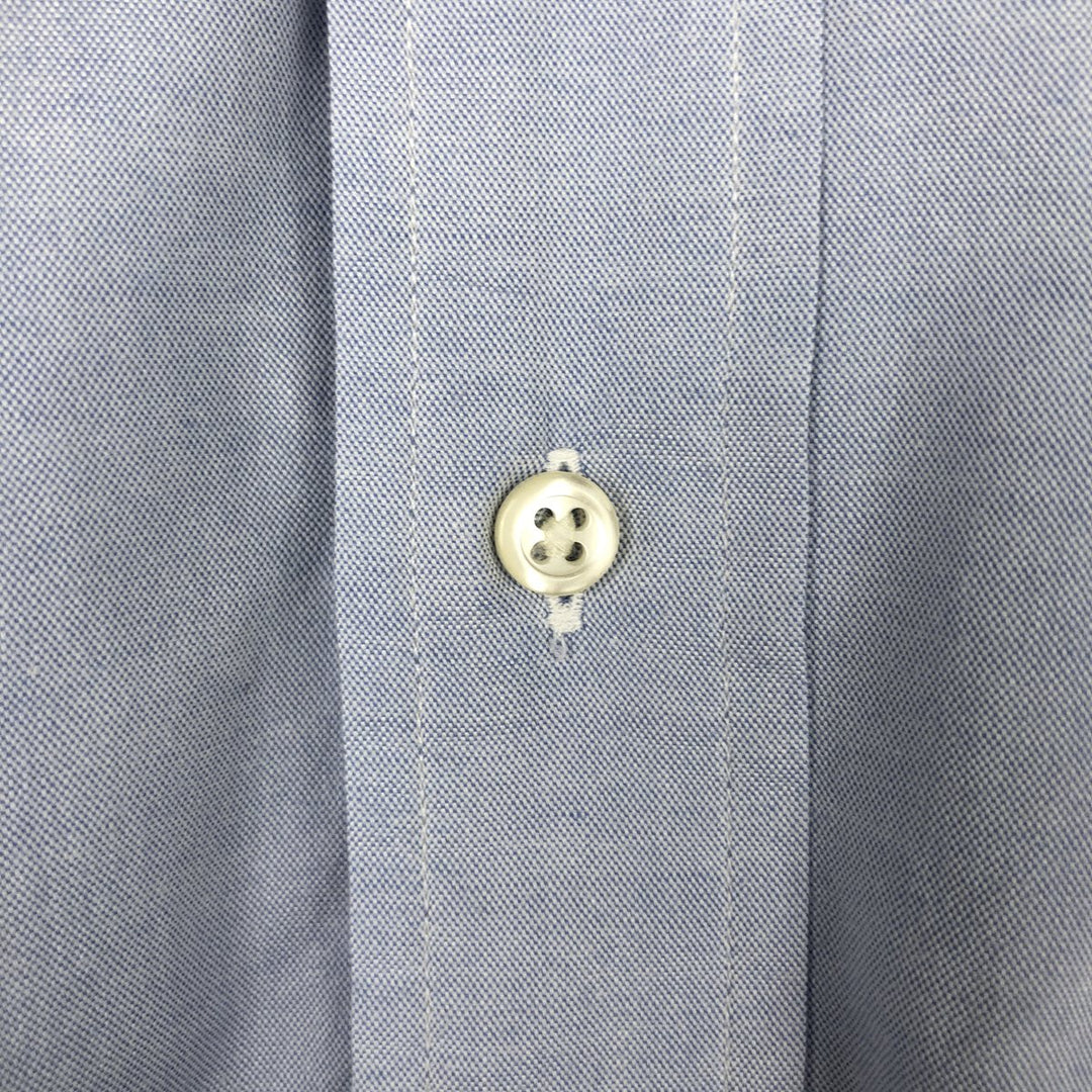 Brooks Brothers Est.1818 Long Sleeve Button-Down Shirt, Men's Size L cotton Blue type light blue Vintage Second Hand