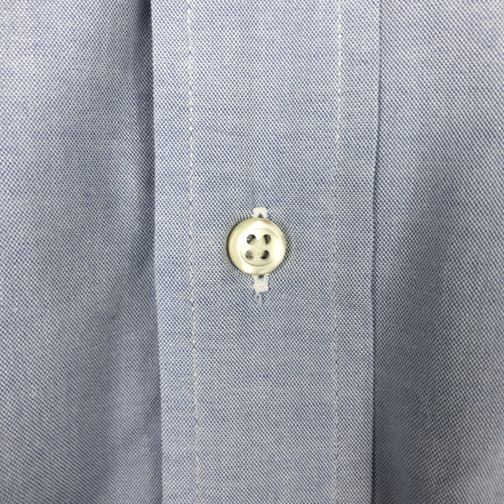 Brooks Brothers Est.1818 Long Sleeve Button-Down Shirt, Men's Size L cotton Blue type light blue Vintage Second Hand