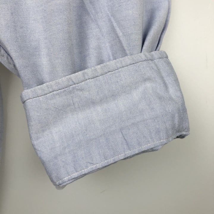 Brooks Brothers Est.1818 Long Sleeve Button-Down Shirt, Men's Size L cotton Blue type light blue Vintage Second Hand