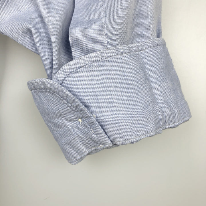 Brooks Brothers Est.1818 Long Sleeve Button-Down Shirt, Men's Size L cotton Blue type light blue Vintage Second Hand