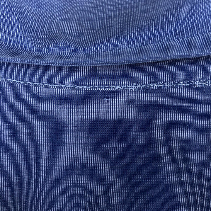 Brooks Brothers MAKERS Long Sleeve Button Down Shirt Made in USA Men's XL cotton blue type Vintage Second Hand