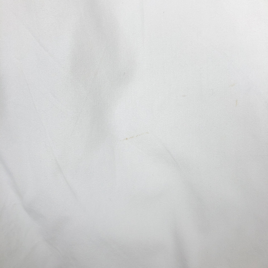 Brooks Brothers long-sleeved button-down shirt, Made in USA, Men's XL cotton white type Vintage Second Hand