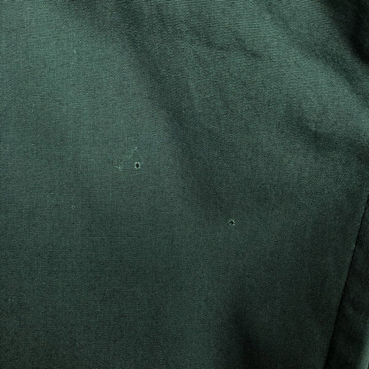 ~1980'S Unitog Long-Sleeve Shirt, Made in USA, Men's Size M (Equivalent), Vintage unclear Green type dark green Vintage Second Hand