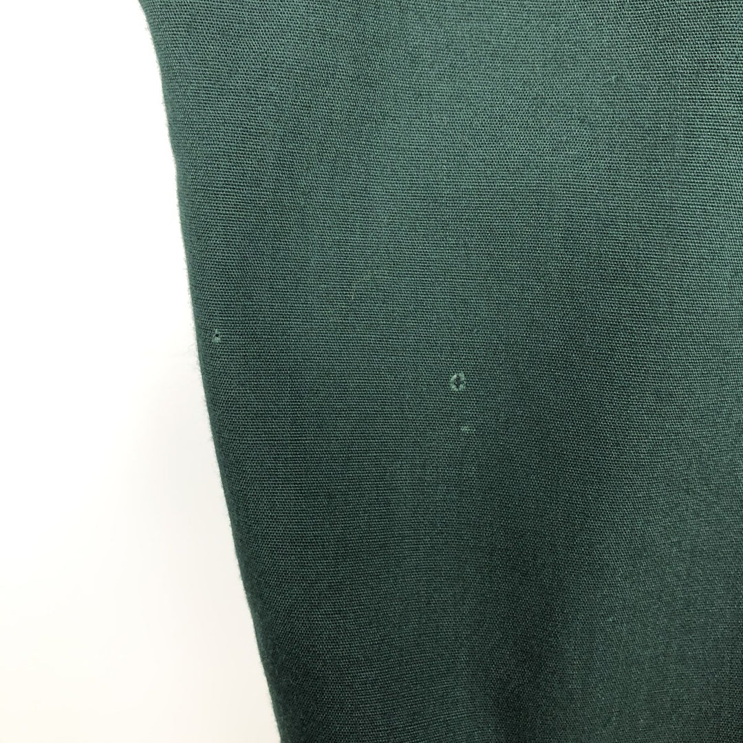 ~1980'S Unitog Long-Sleeve Shirt, Made in USA, Men's Size M (Equivalent), Vintage unclear Green type dark green Vintage Second Hand