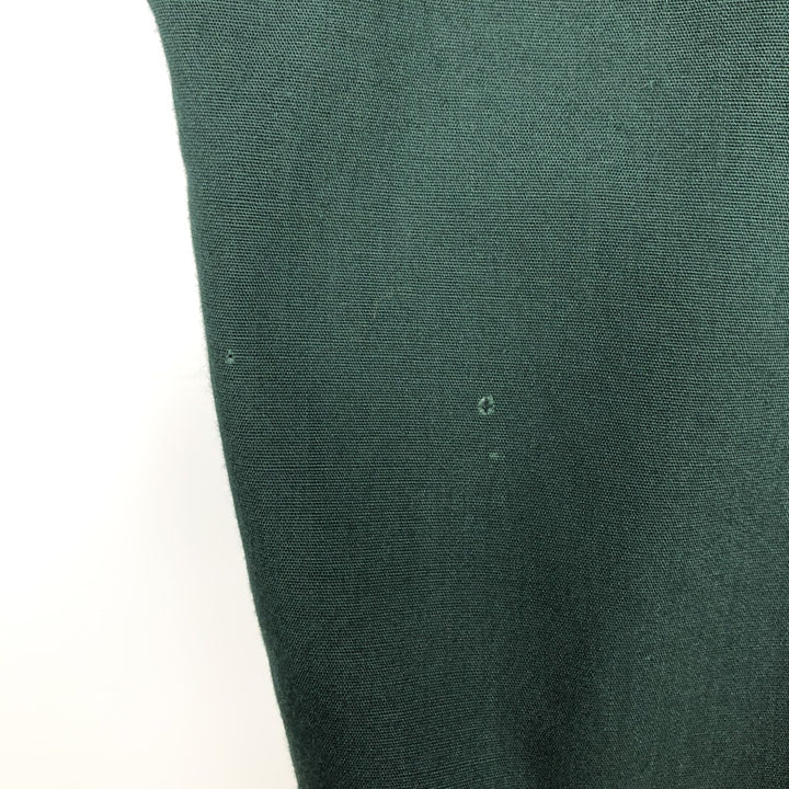 ~1980'S Unitog Long-Sleeve Shirt, Made in USA, Men's Size M (Equivalent), Vintage unclear Green type dark green Vintage Second Hand