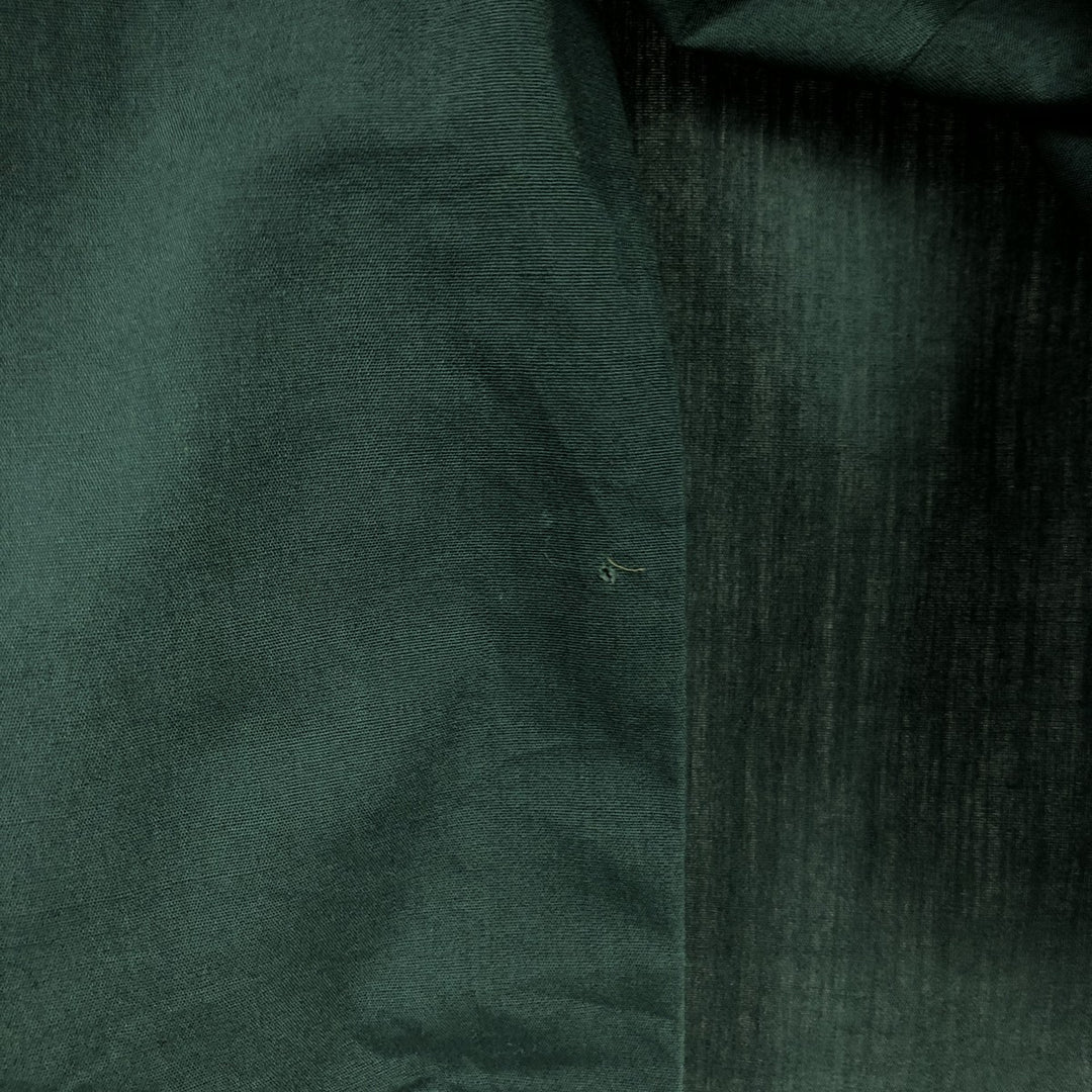 ~1980'S Unitog Long-Sleeve Shirt, Made in USA, Men's Size M (Equivalent), Vintage unclear Green type dark green Vintage Second Hand