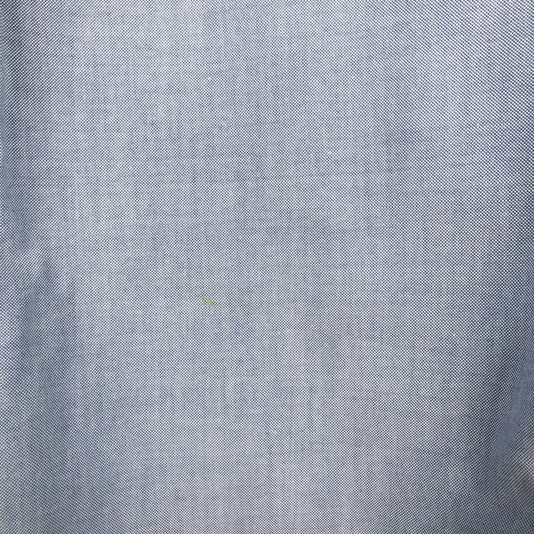 Brooks Brothers Est.1818 Traditional Fit Long-Sleeve Button-Down Shirt, Made in USA, Men's Size M (approx.) Supima Cotton navy blue type Vintage Second Hand