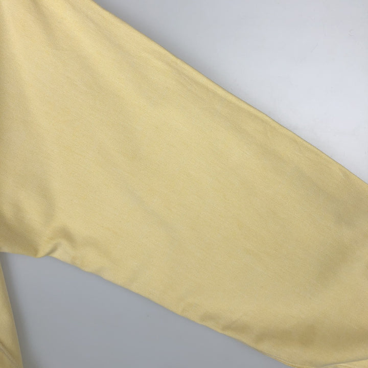 Brooks Brothers MAKERS Long Sleeve Button Down Shirt Made in USA Men's M Size cotton yellow type Vintage Second Hand