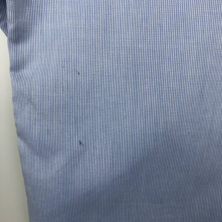 Brooks Brothers 346 Long Sleeve Cotton Striped Shirt, Men's XL cotton Blue type light blue Vintage Second Hand