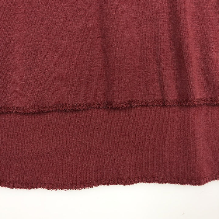 Levi's Long-Sleeve T-Shirt, Men's Size XL (equivalent), Henley Neck cotton red type reddish brown Vintage Second Hand