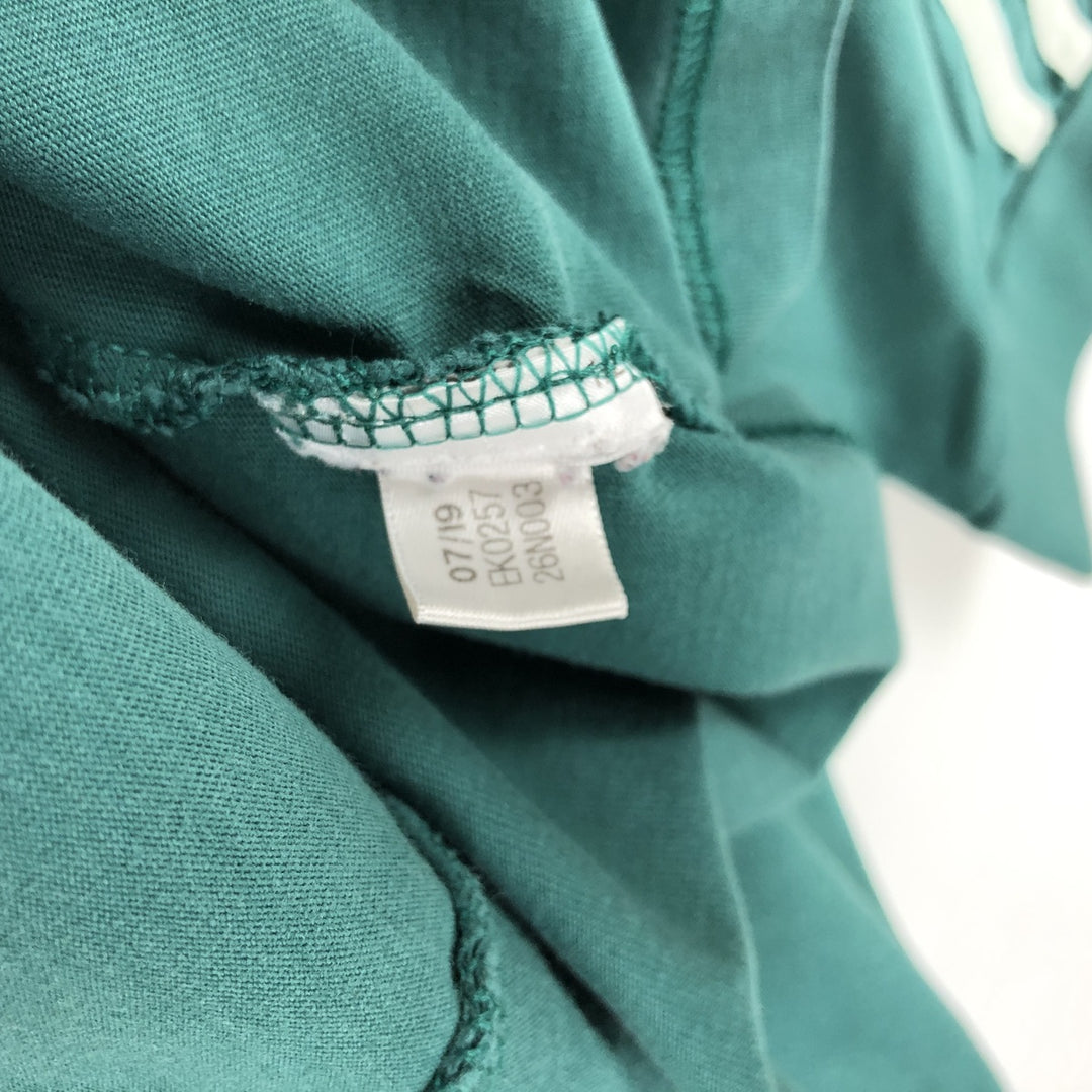 Adidas long-sleeved T-shirt, men's size L (equivalent), crew neck. unclear green type Vintage Second Hand