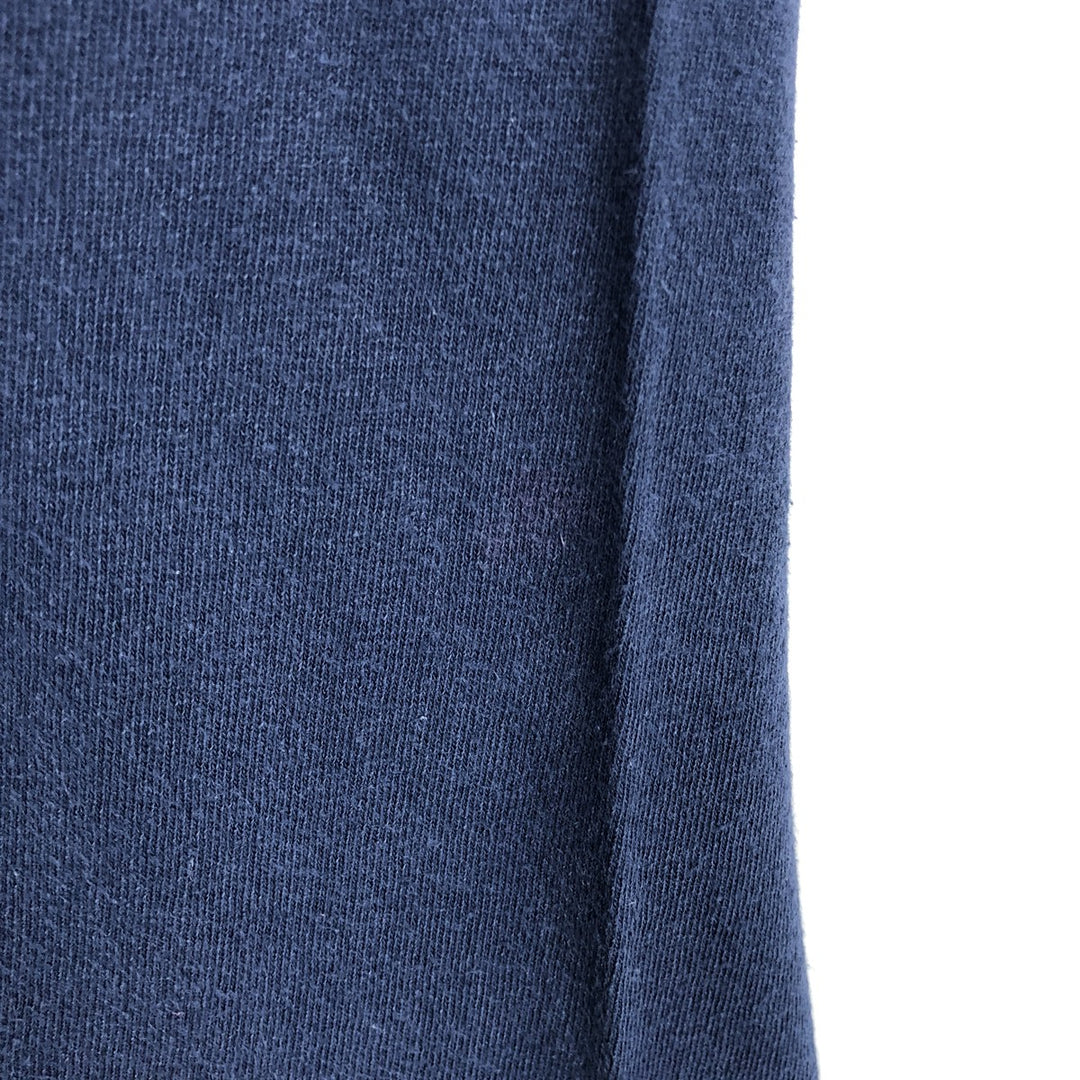 Columbia long-sleeved T-shirt, size L, men's cotton navy blue type Vintage Second Hand