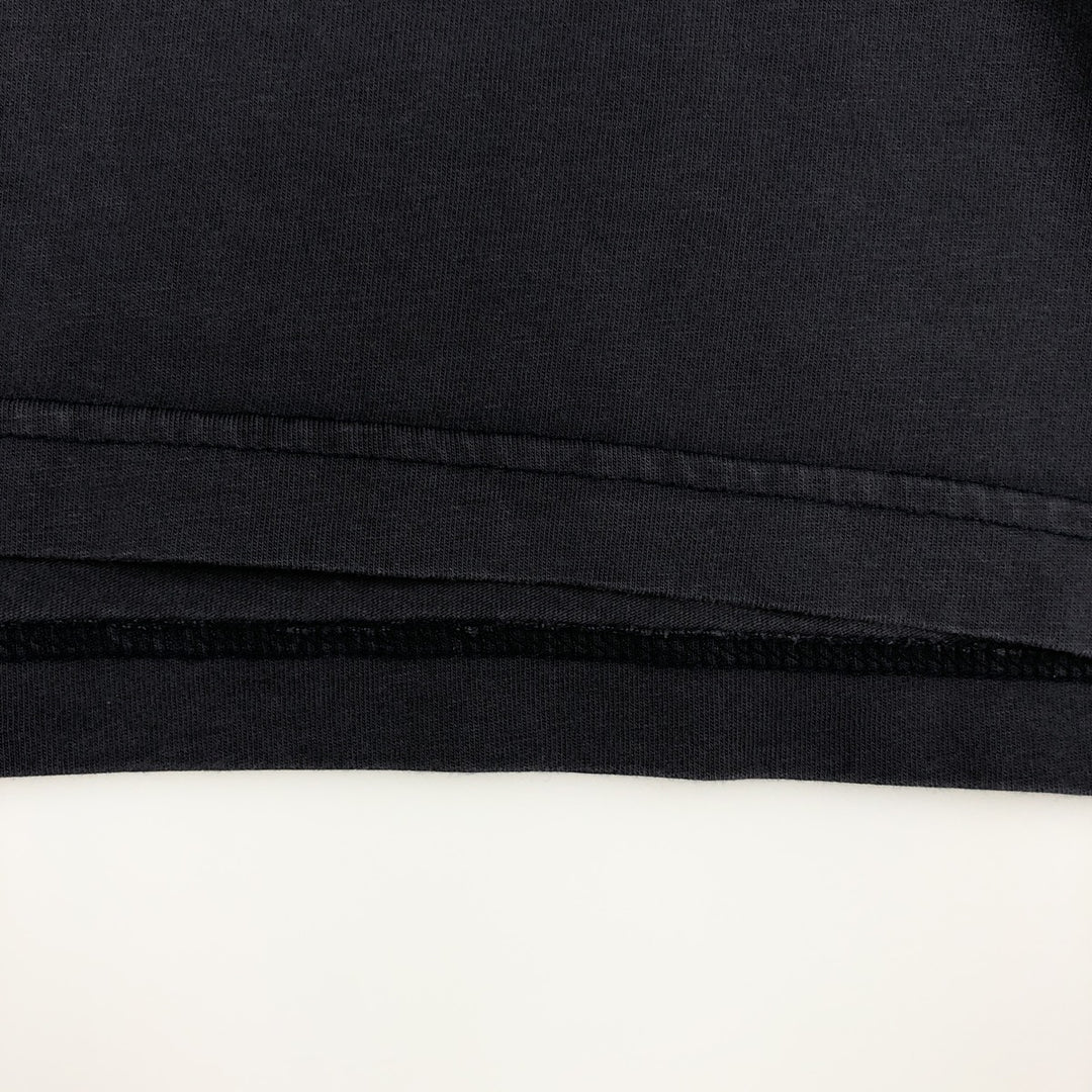Brooks Brothers 1818 Long-Sleeve T-Shirt, Men's XL (equivalent), Crew Neck. cotton navy blue type Vintage Second Hand