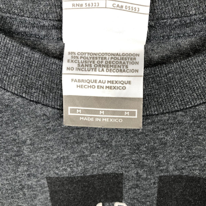 Nike TEAM University of Texas Long-Sleeve T-Shirt (Men's Size M) cotton Charcoal Vintage Second Hand