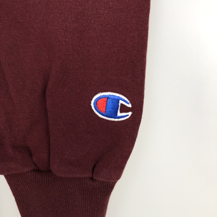 2000'S Champion Authentic Athletic Apparel Long-Sleeve T-Shirt (Men's Size M) unclear burgundy type Vintage Second Hand