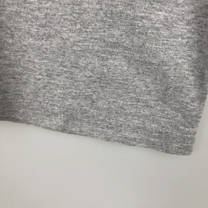 90'S Russell Long-Sleeve T-Shirt, Men's Size L (Equivalent), Vintage cotton gray type Vintage Second Hand