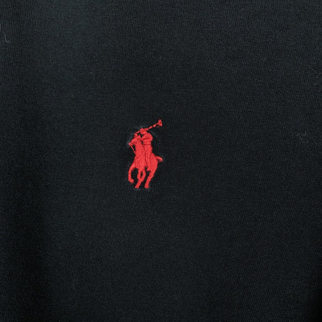 Ralph Lauren POLO by Ralph Lauren long-sleeved T-shirt, men's size XL cotton black type Vintage Second Hand