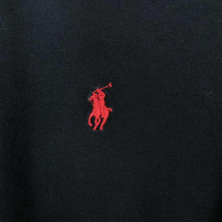 Ralph Lauren POLO by Ralph Lauren long-sleeved T-shirt, men's size XL cotton black type Vintage Second Hand