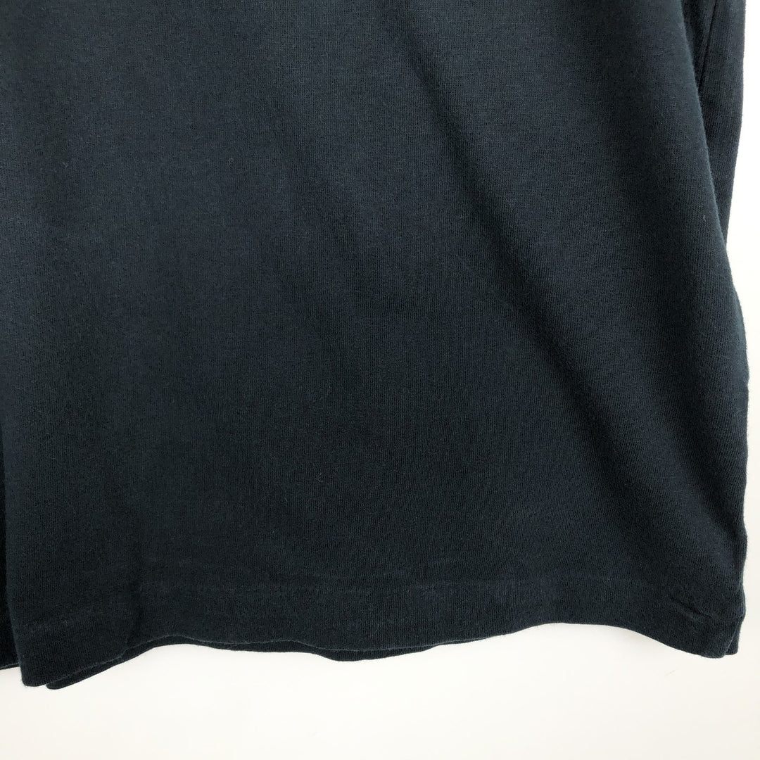 Ralph Lauren POLO by Ralph Lauren long-sleeved T-shirt, men's size XL cotton black type Vintage Second Hand