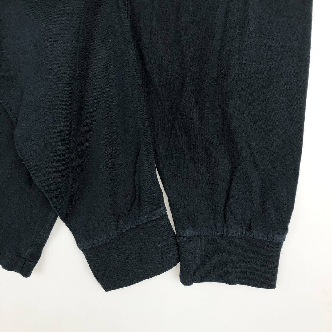 Ralph Lauren POLO by Ralph Lauren long-sleeved T-shirt, men's size XL cotton black type Vintage Second Hand
