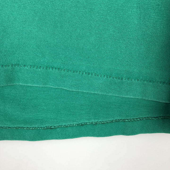 Anvil Long-Sleeve T-Shirt, Made in USA, Men's Size M (approx.) cotton green type Vintage Second Hand