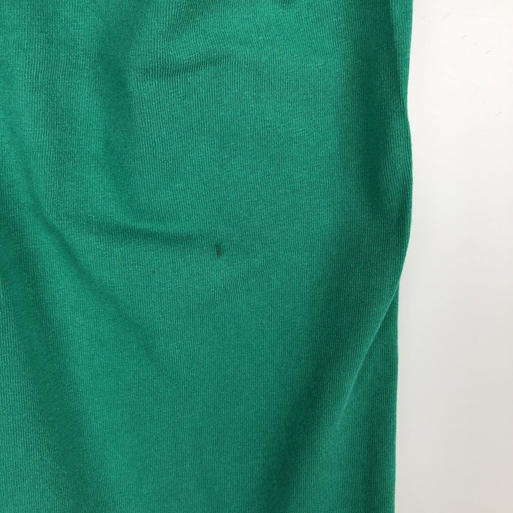 Anvil Long-Sleeve T-Shirt, Made in USA, Men's Size M (approx.) cotton green type Vintage Second Hand