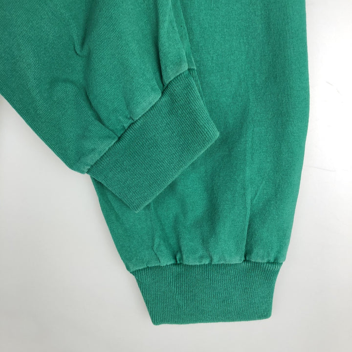 Anvil Long-Sleeve T-Shirt, Made in USA, Men's Size M (approx.) cotton green type Vintage Second Hand
