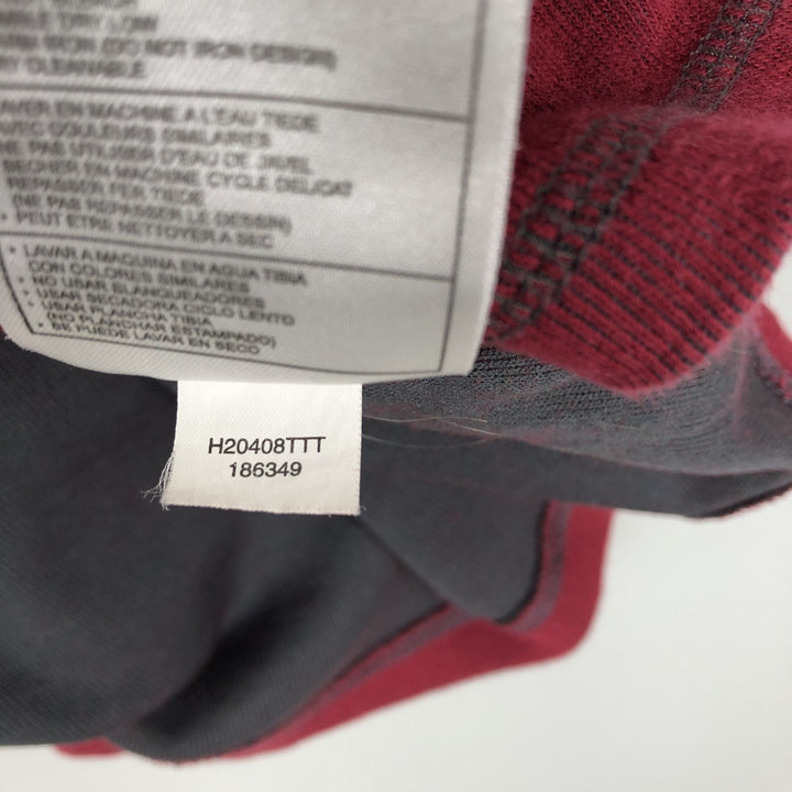 00'S Nike NIKE Long T-shirt Long T Men's L size cotton bordeaux Vintage Second Hand