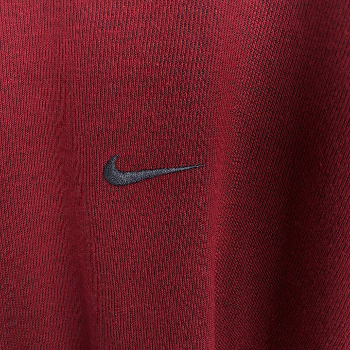 00'S Nike NIKE Long T-shirt Long T Men's L size cotton bordeaux Vintage Second Hand