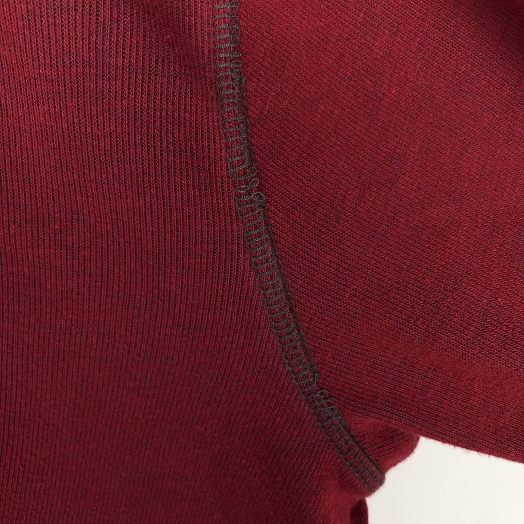 00'S Nike NIKE Long T-shirt Long T Men's L size cotton bordeaux Vintage Second Hand
