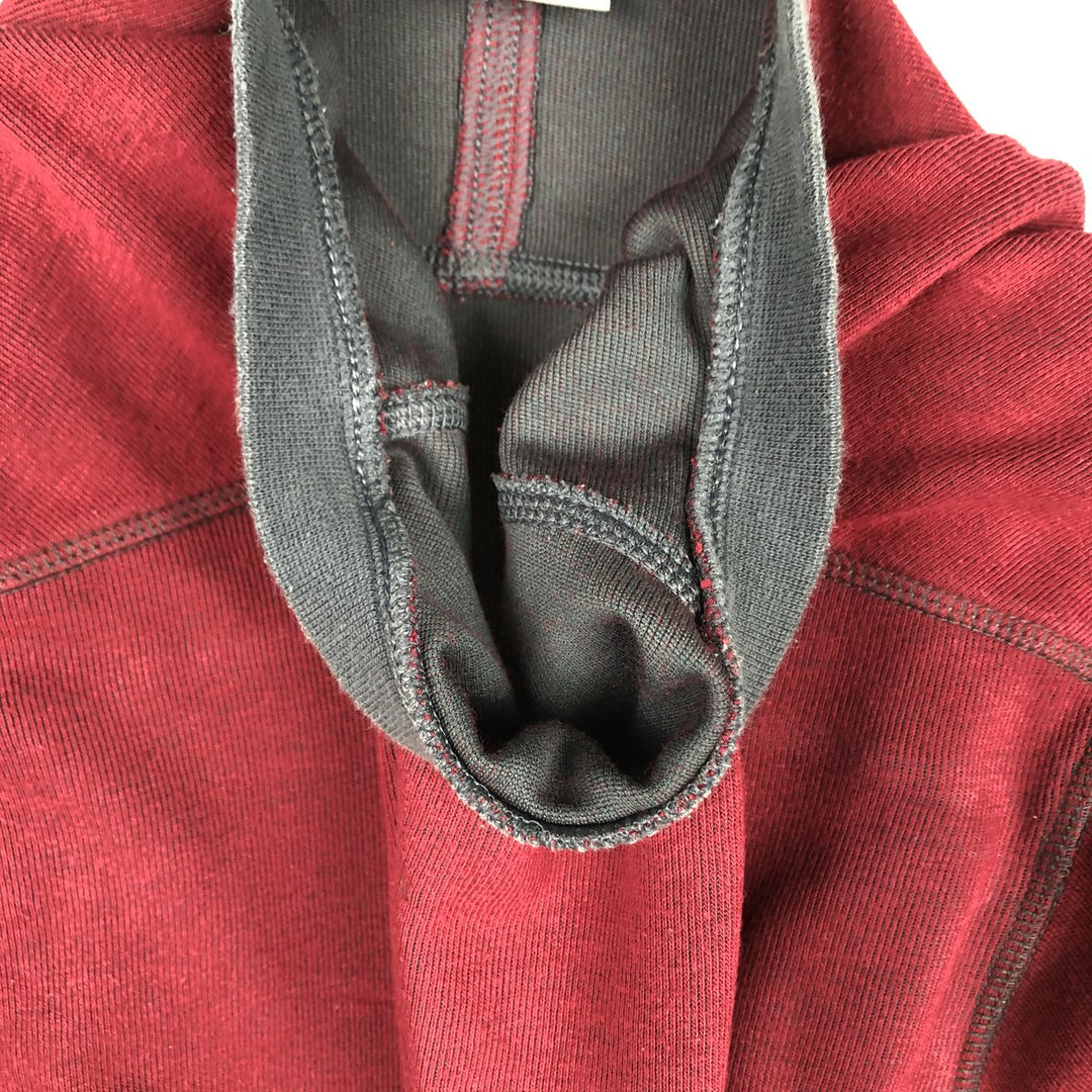 00'S Nike NIKE Long T-shirt Long T Men's L size cotton bordeaux Vintage Second Hand