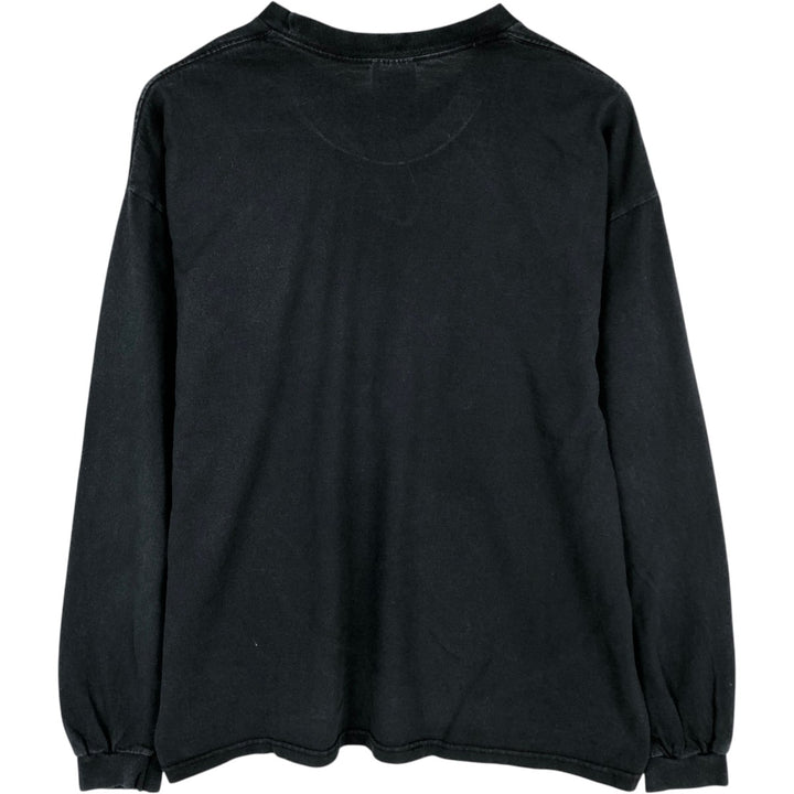 2000'S Nike Center Logo Long-Sleeve T-Shirt (Men's XL equivalent) cotton black type Vintage Second Hand