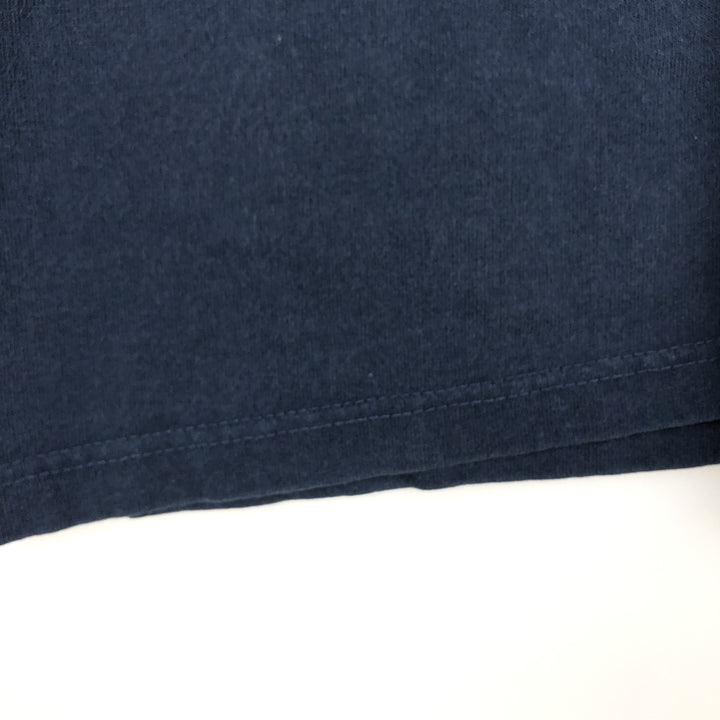 00'S Nike NIKE Long T-shirt Long T Men's L size cotton navy blue type Vintage Second Hand