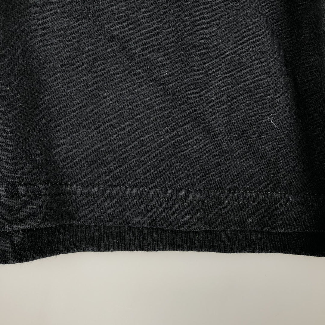 2000'S Champion Authentic Athletic Apparel Long-Sleeve T-Shirt (Men's Size M) cotton black type Vintage Second Hand