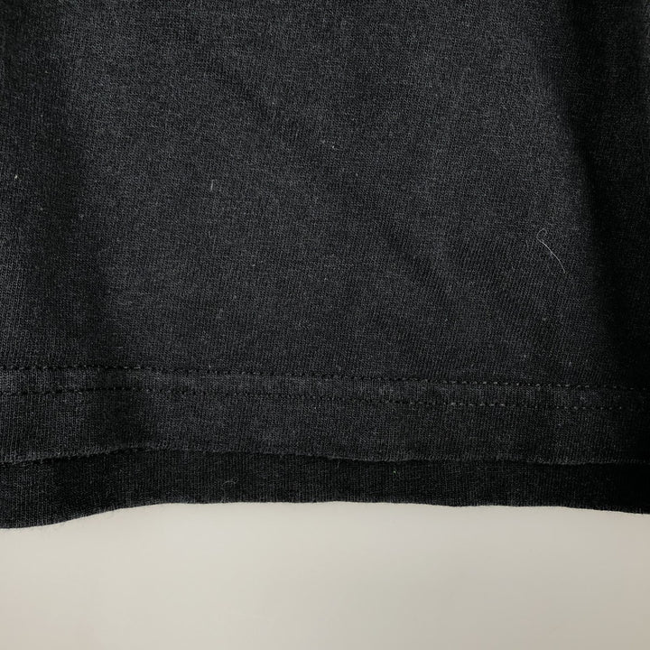 2000'S Champion Authentic Athletic Apparel Long-Sleeve T-Shirt (Men's Size M) cotton black type Vintage Second Hand