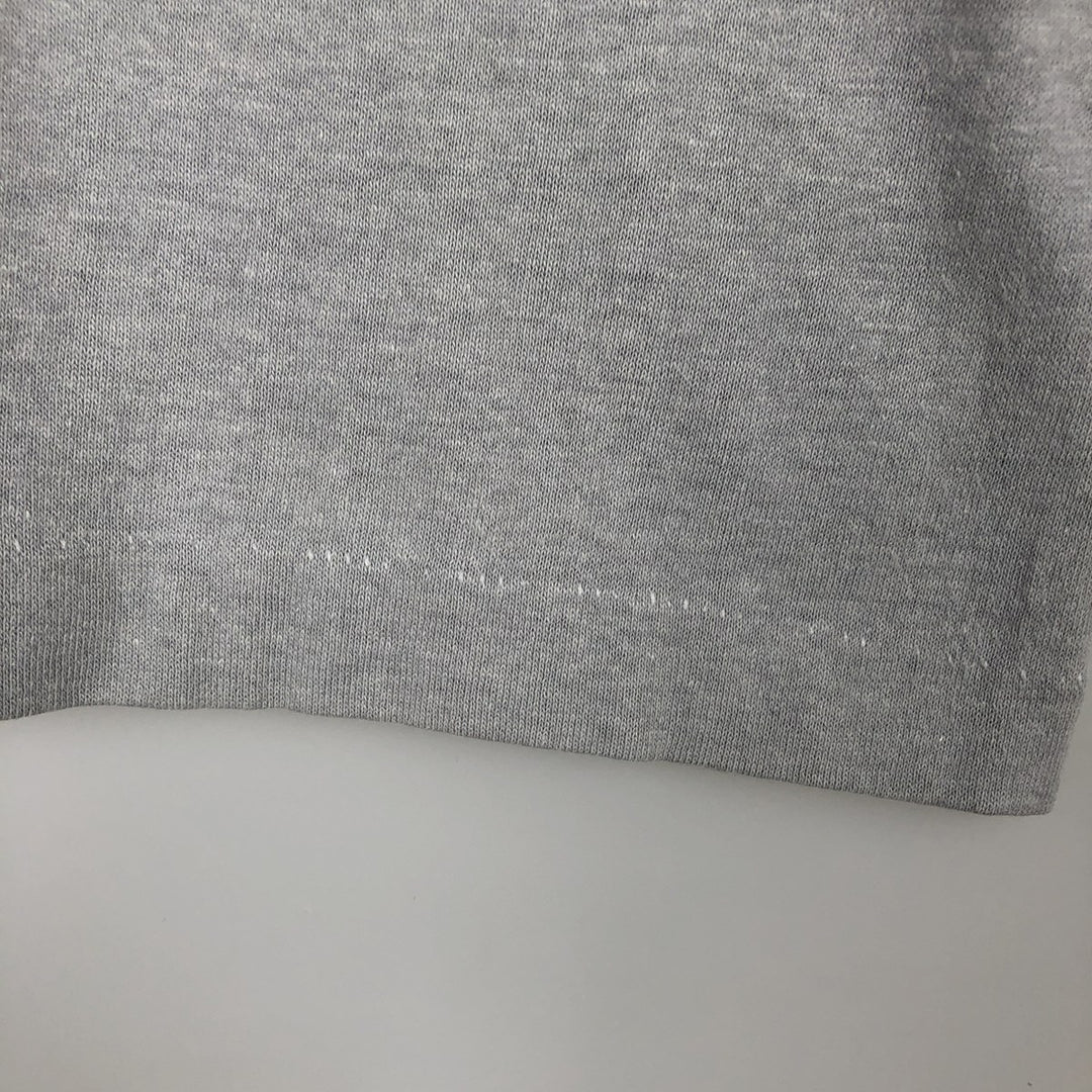 Tee Jays GENET EXPEDITIONS Advertising Long-Sleeve T-Shirt, Made in USA, Men's Size L (approx.) polyester gray type Vintage Second Hand