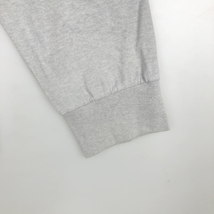 Tee Jays GENET EXPEDITIONS Advertising Long-Sleeve T-Shirt, Made in USA, Men's Size L (approx.) polyester gray type Vintage Second Hand